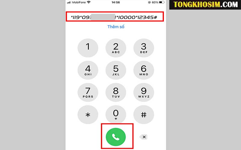 Nạp tiền thông qua dịch vụ M2U cho thuê bao khác.