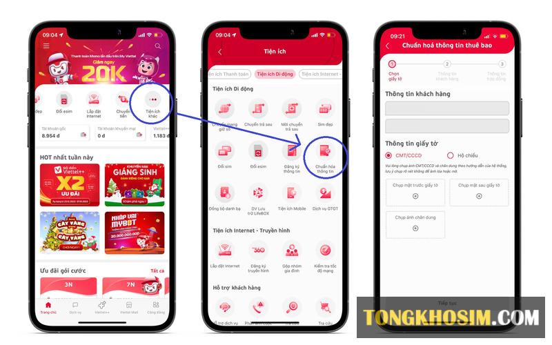 Các bước chuẩn hóa sim Viettel đơn giản, nhanh chóng