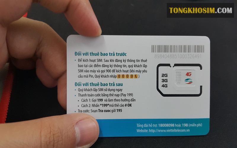 Cách Đăng Ký Mạng Sim Viettel Trả Sau Nhận Data Khủng