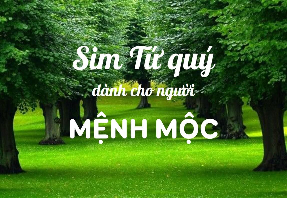 Sim Tu Quy Hop Menh Moc
