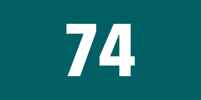 ý nghĩa số 74 theo quan niệm giân dan