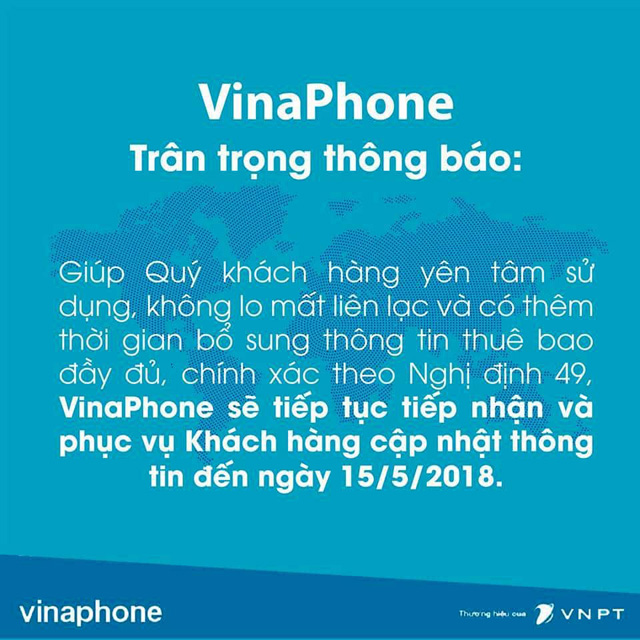 cách đăng ký sim chính chủ vinaphone