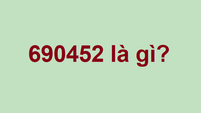 690452 La Gi 