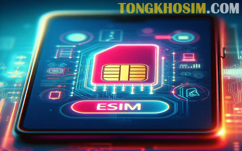 eSIM là dòng sim điện tử được tích hợp con chip thông minh trên bo mạch thiết bị