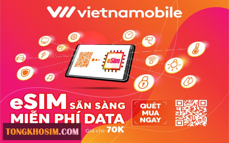 Các dòng sim Vietnamobile hoàn toàn có thể chuyển sang eSim được