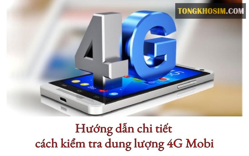 Cách Kiểm Tra Dung Lượng Sim 4G Mobifone Nhanh Chóng