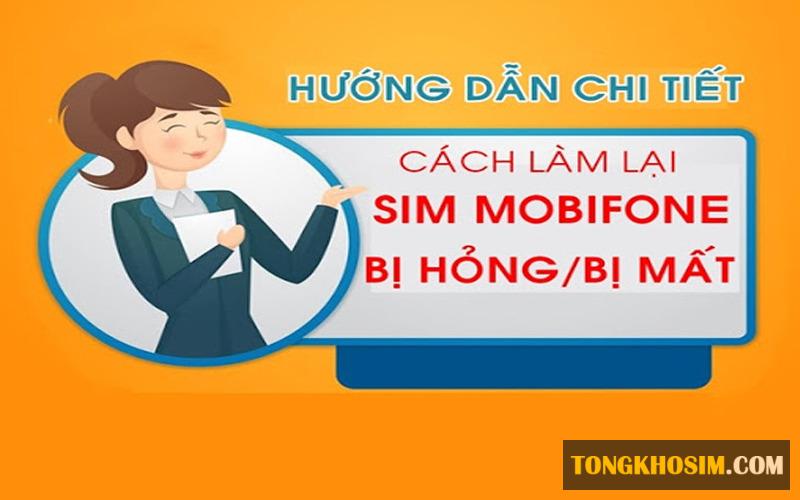Hướng Dẫn Cách Làm Lại Sim Mobifone Dễ Dàng Nhất