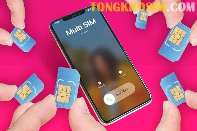Multi sim Vinaphone cho phép người dùng sử dụng sim số trên nhiều thiết bị khác nhau