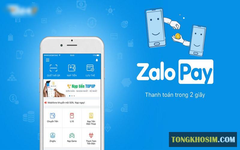ZaloPay là ví điện tử cho phép người dùng nạp thẻ sim trả sau của Viettel