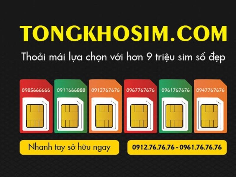 Tổng Kho Sim là địa chỉ mua sim dễ nhớ Vinaphone chuyên nghiệp dành cho khách hàng