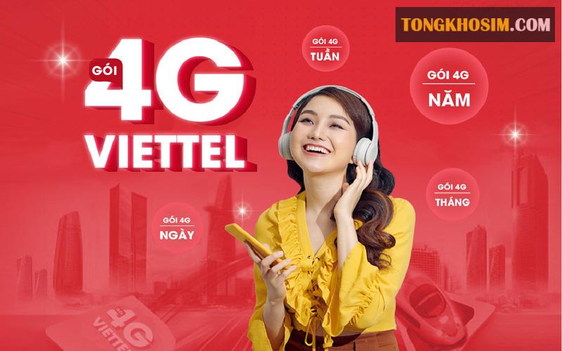Các Gói Sim Mạng Viettel 1 Năm Data Không Giới Hạn