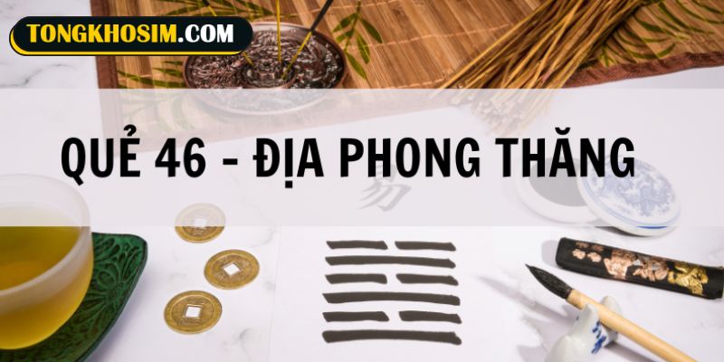 Quẻ số 46 Địa Phong Thăng mang ý nghĩa vươn đến thành công