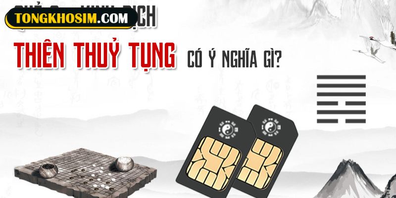 Quẻ Thiên Thủy Tụng số 6 Kinh Dịch mang hình ảnh biểu tượng tranh cãi, xung đột