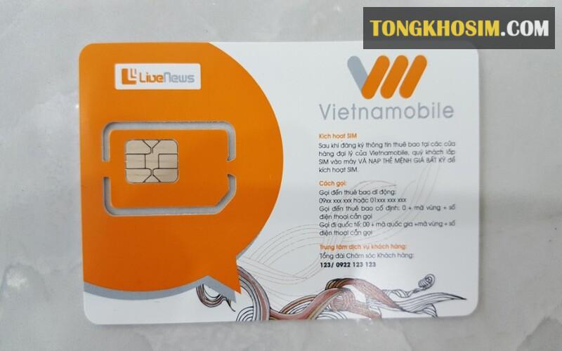 Sim Vietnamobile có nhiều đầu số đẹp cho khách hàng lựa chọn