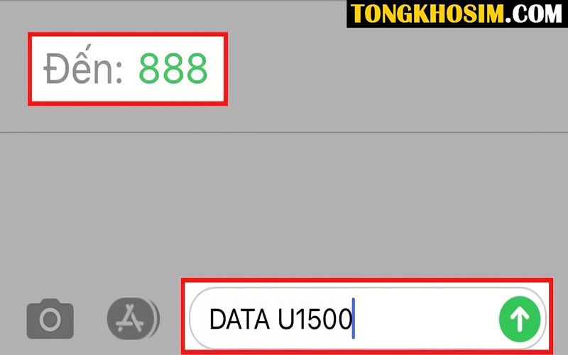 kiểm tra dung lượng của sim vinaphone u1500 thông qua tin nhắn