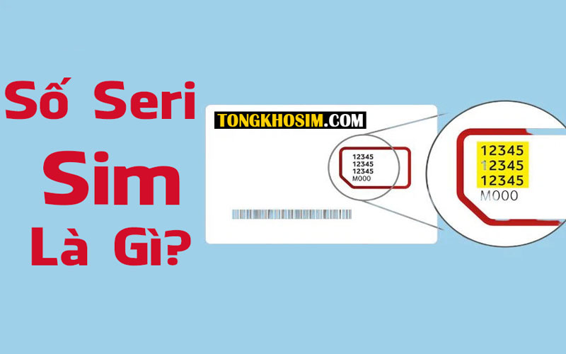 số seri của sim được quy riêng cho mỗi sim số