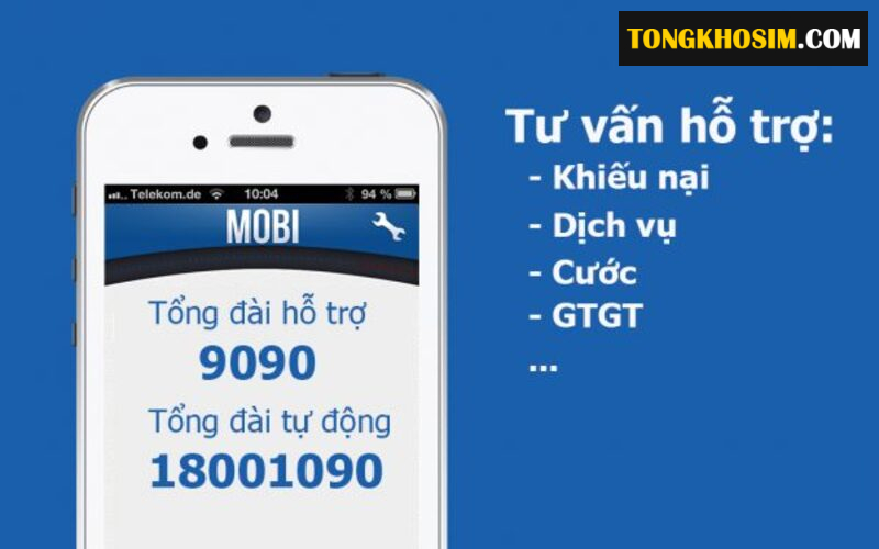 Có nhiều số tổng đài sim Mobifone để khách hàng liên hệ