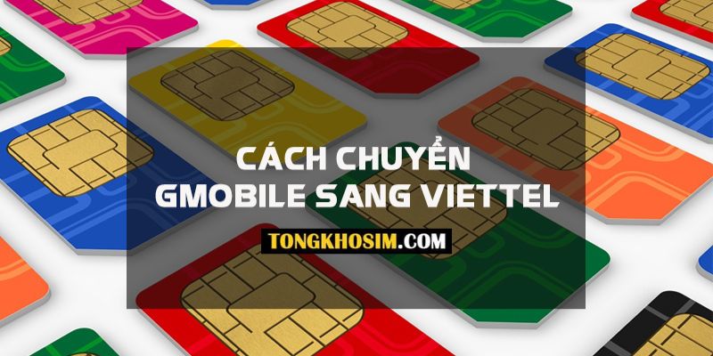 Có thể đổi sim Gmobile sang Viettel không?