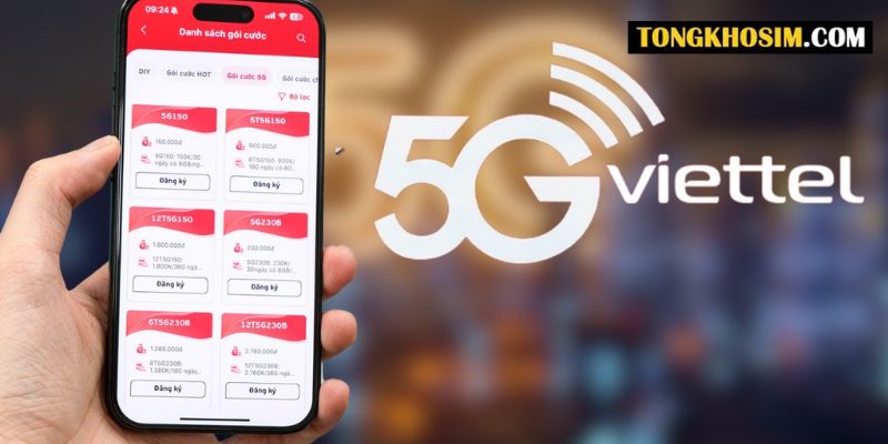 kích hoạt 5g trên sim viettel