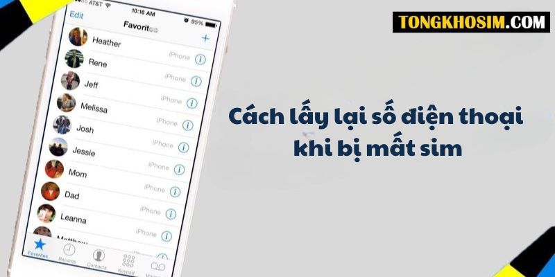 Cách Lấy Lại Số Điện Thoại Khi Bị Mất Sim Nhanh Chóng