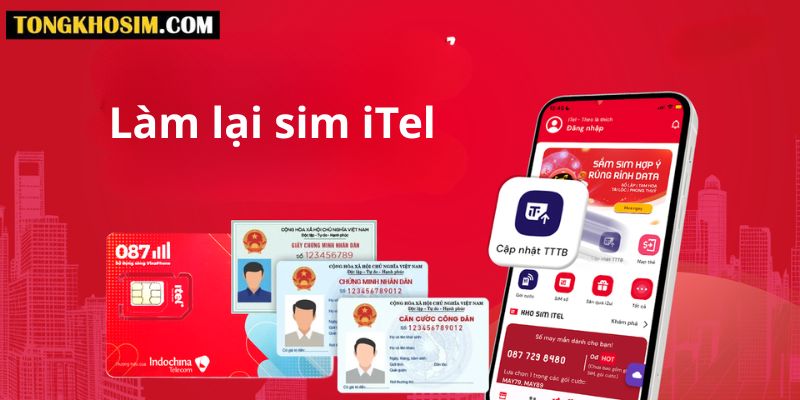 Hướng dẫn cách làm lại sim iTel bị mất nhanh chóng