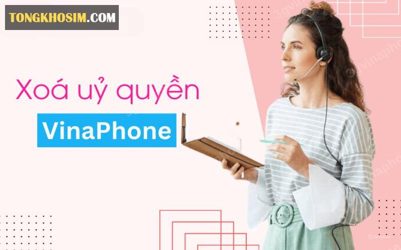 Cách Xóa Ủy Quyền Sim Vinaphone Dễ Dàng, Đúng Quy Định